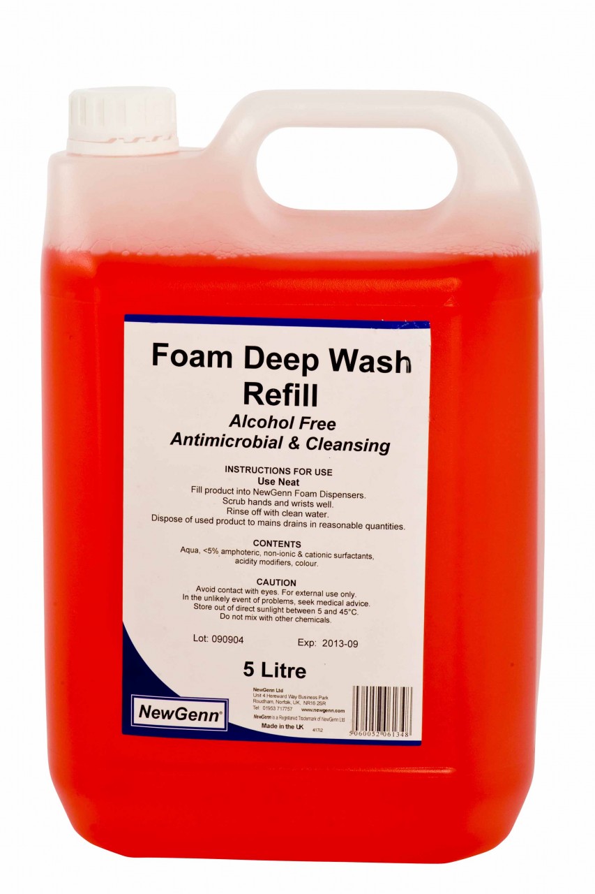 NewGenn Foam Deep Wash 5 Litre Vet Tech